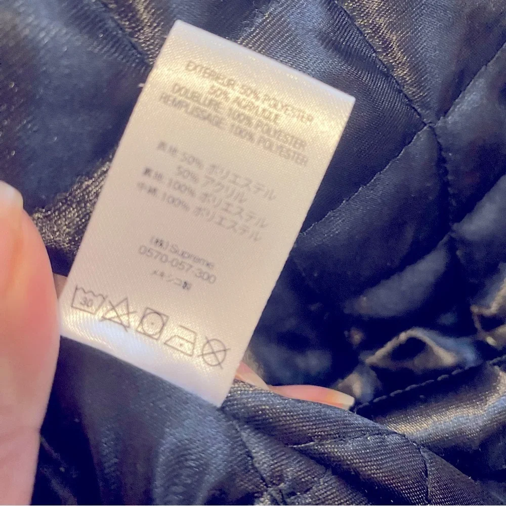 Like New Supreme Taxcala Blanket Men’s Jacket In Light Blue - Size L - Picture 7 of 16